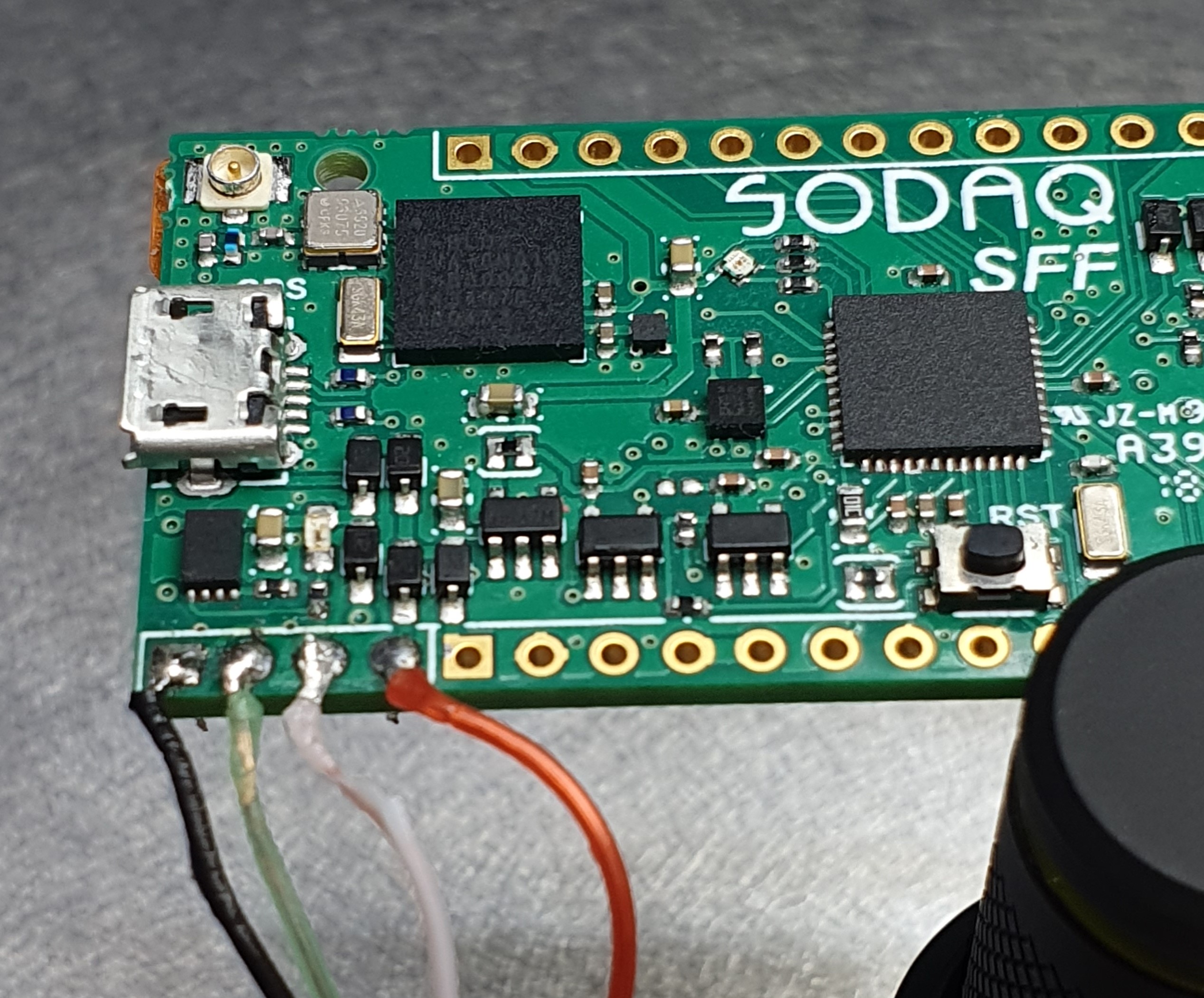 soldered usb cable